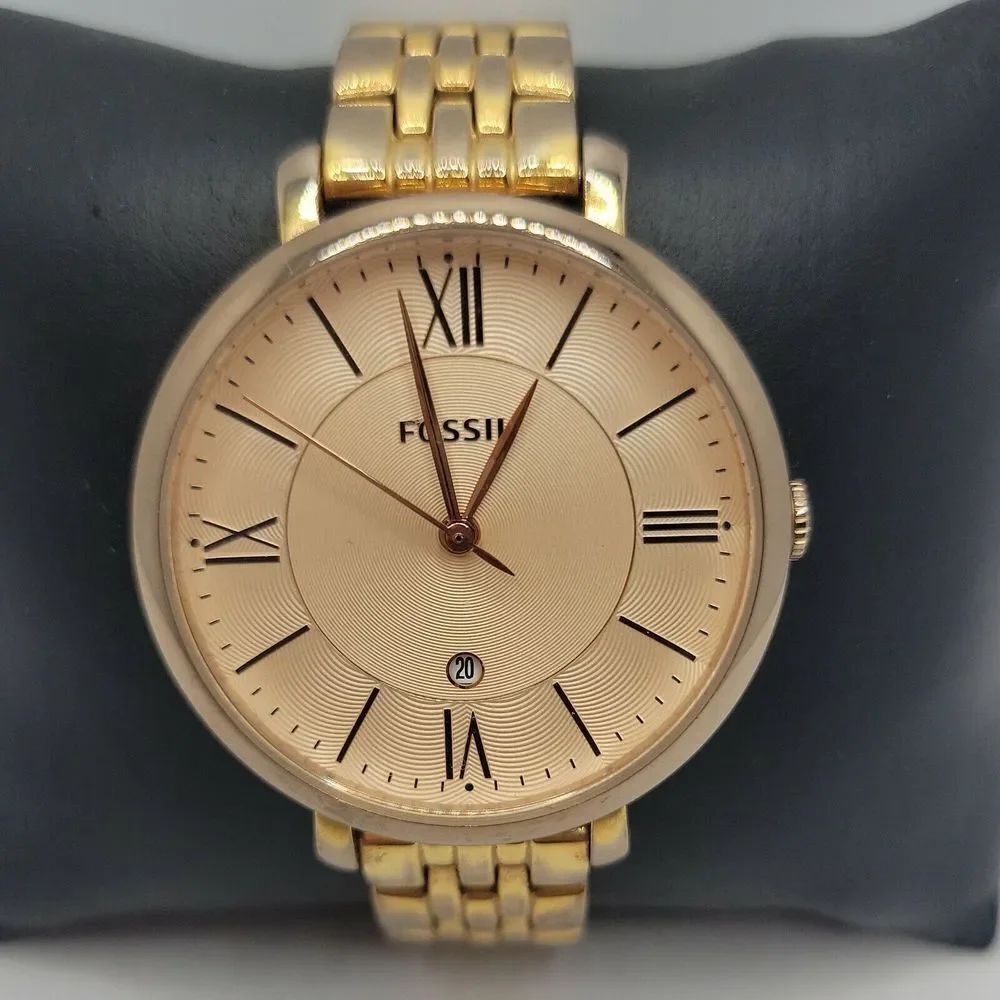 Fossil Jacqueline ES3435 Women's Stainless Steel Analog Dial Quartz Watch DE497